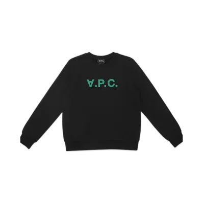 A.P.C. Sweat Viva "Noir Vert"