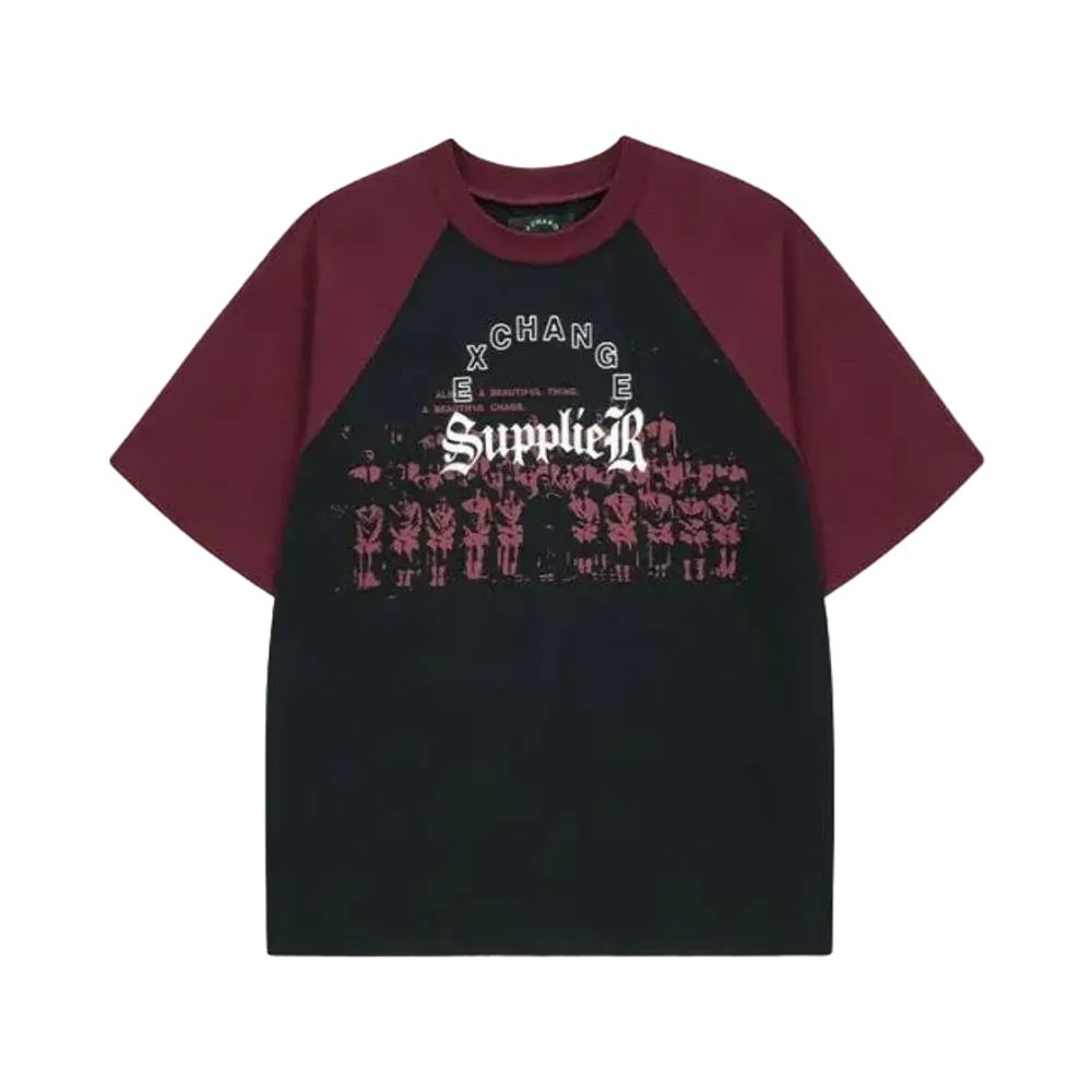 SUPPLIER x Ep Raglan Tee "Black"