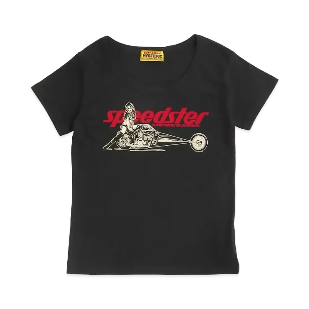 HYSTERIC GLAMOUR Speedster Chibi T-Shirt "Black"