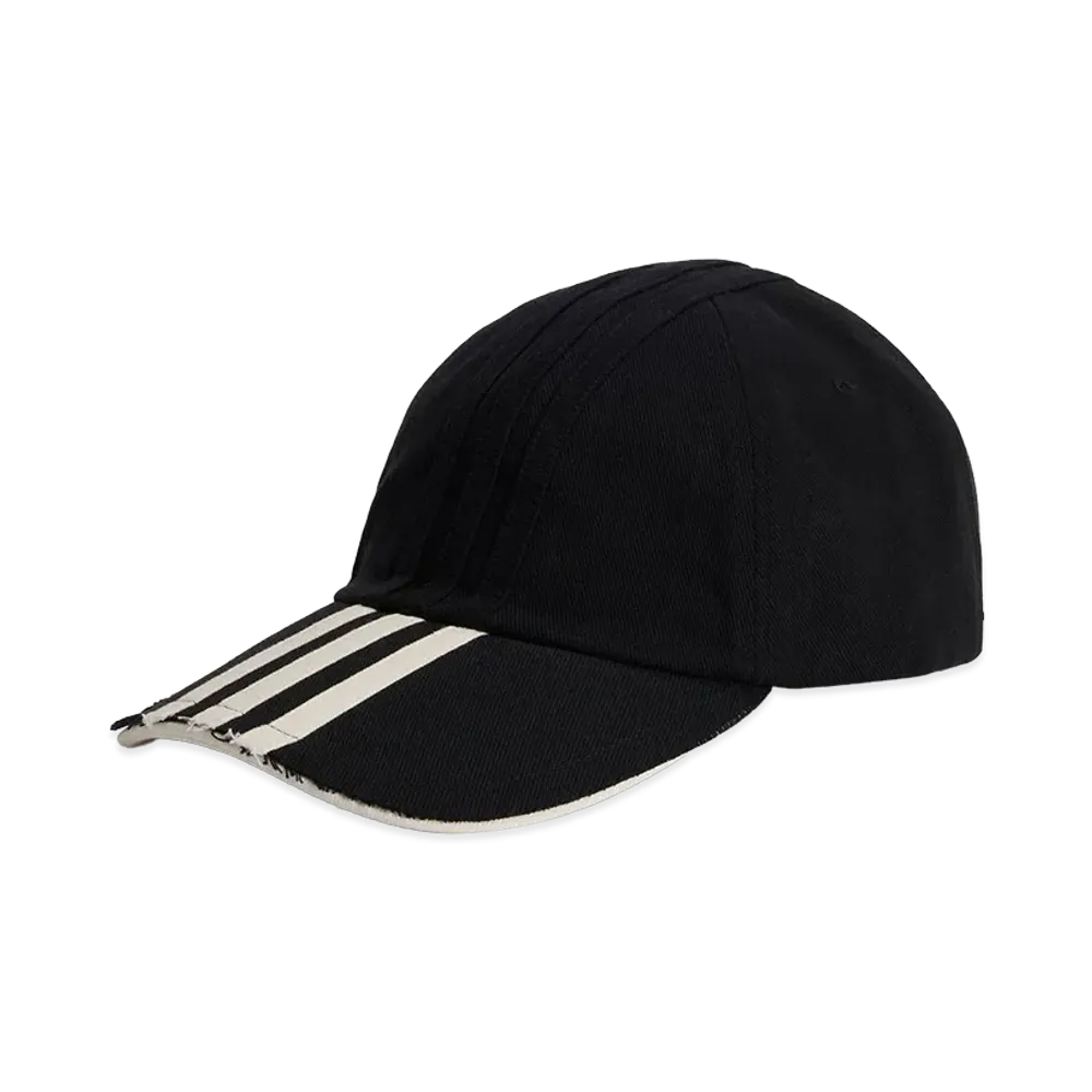Y-3 Stripes Cap "Black"