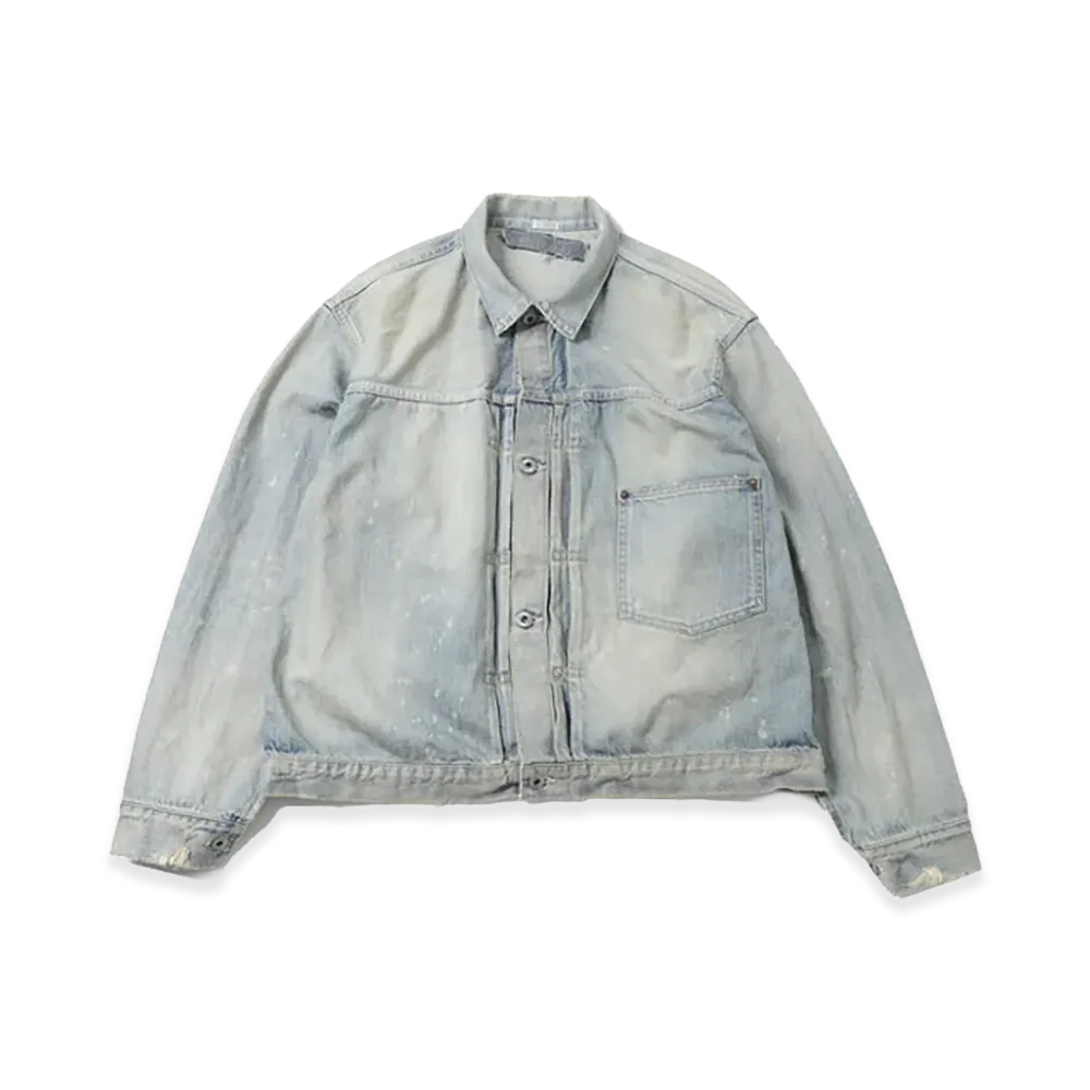 A.PRESSE 1st Type Denim Jacket "Bleach"