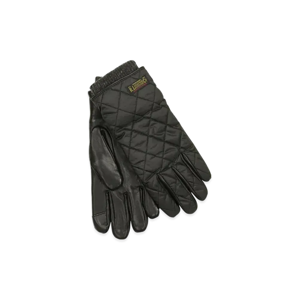 Polo Ralph Lauren Touch Quilted Field Glove With Label "Black"