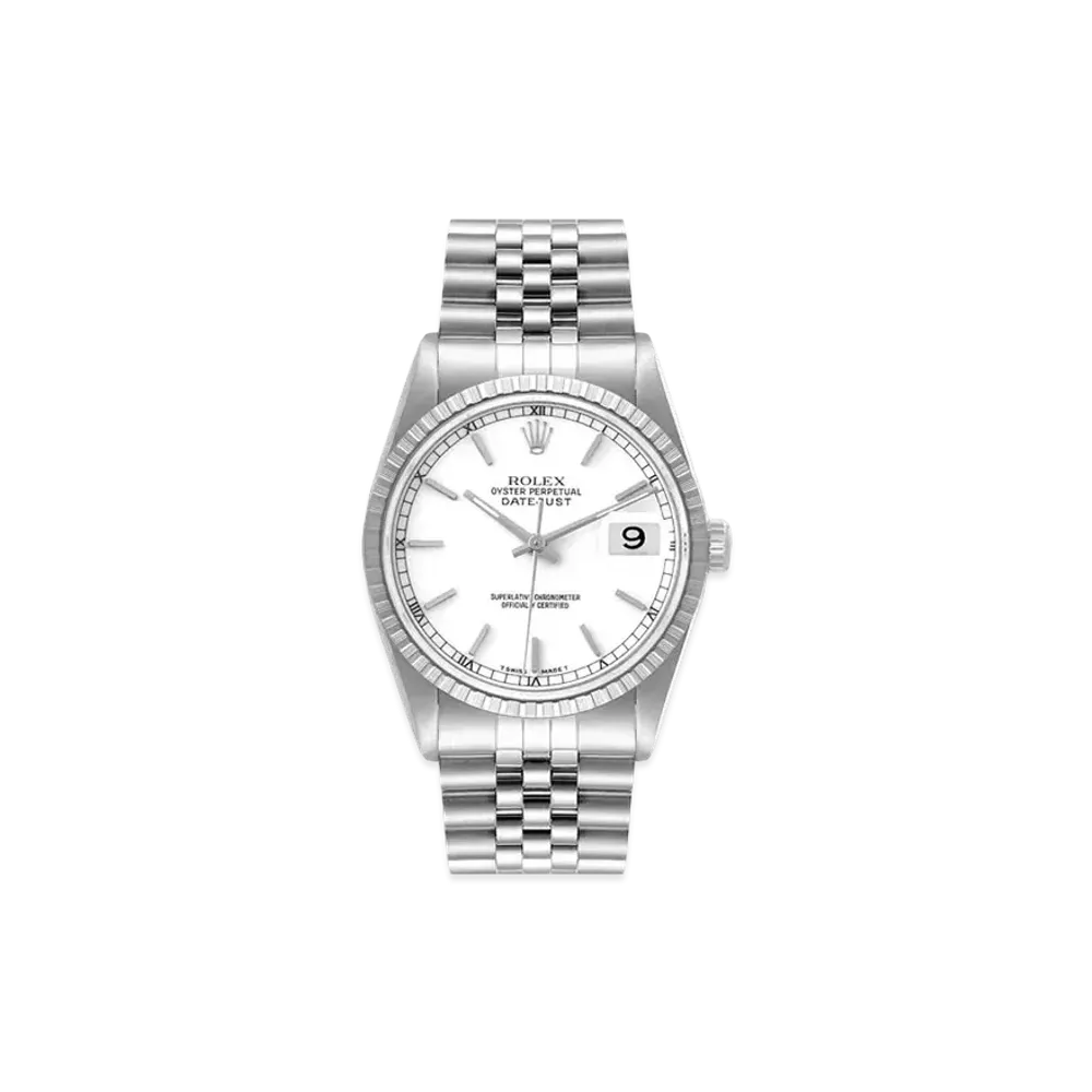 ROLEX Datejust "White/Stainless Steel"