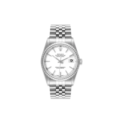ROLEX Datejust "White/Stainless Steel"