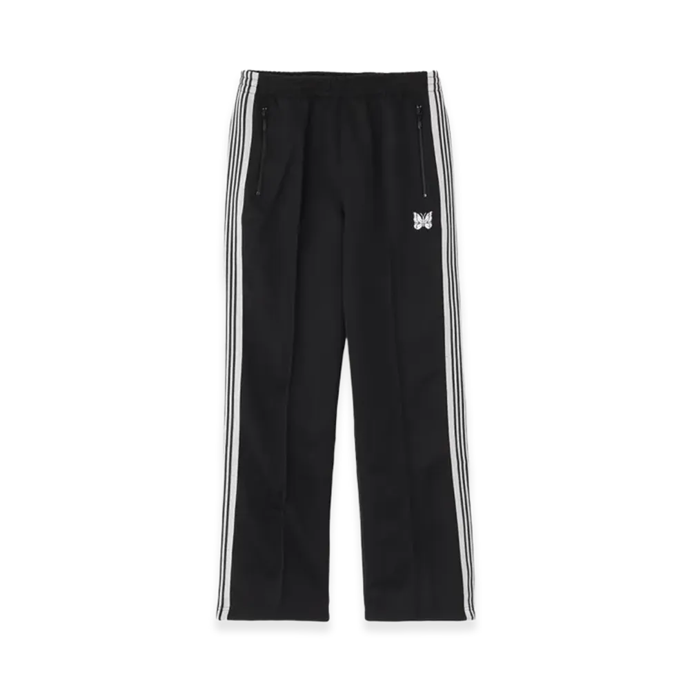 NEEDLES x LHP Track Pants Poly Smooth "BlackWhite"