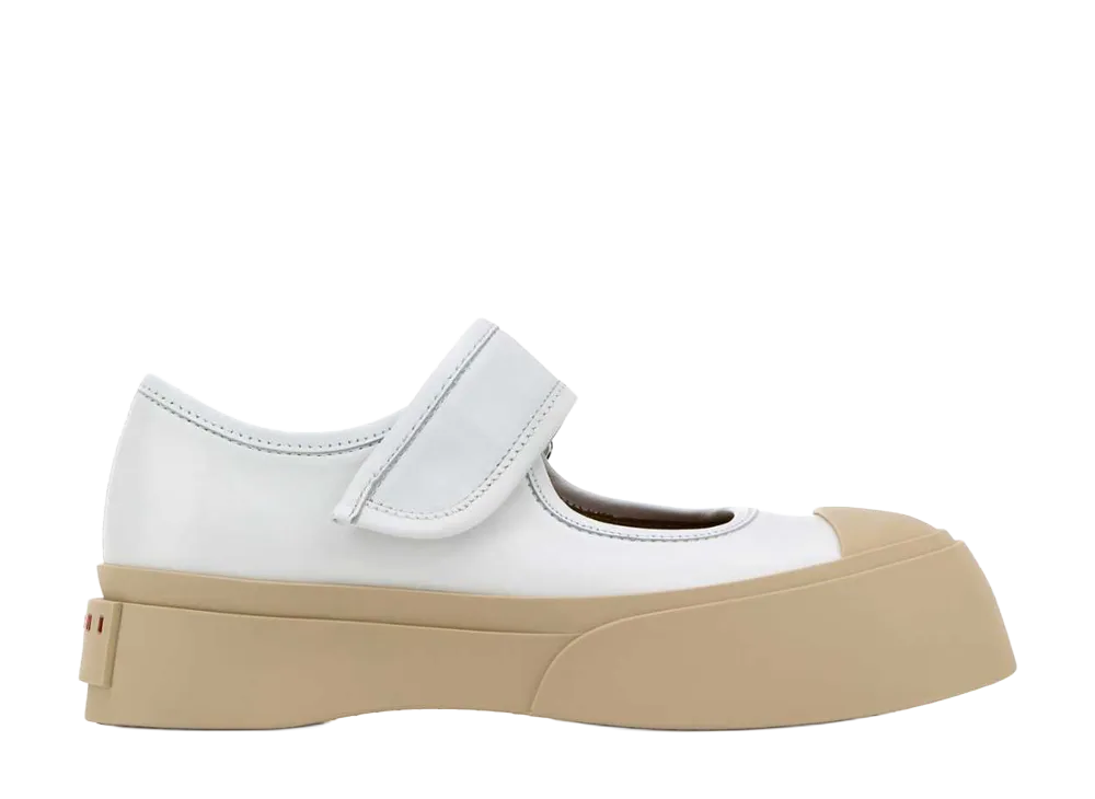 MARNI Women's Mary Jane Sneaker "White"