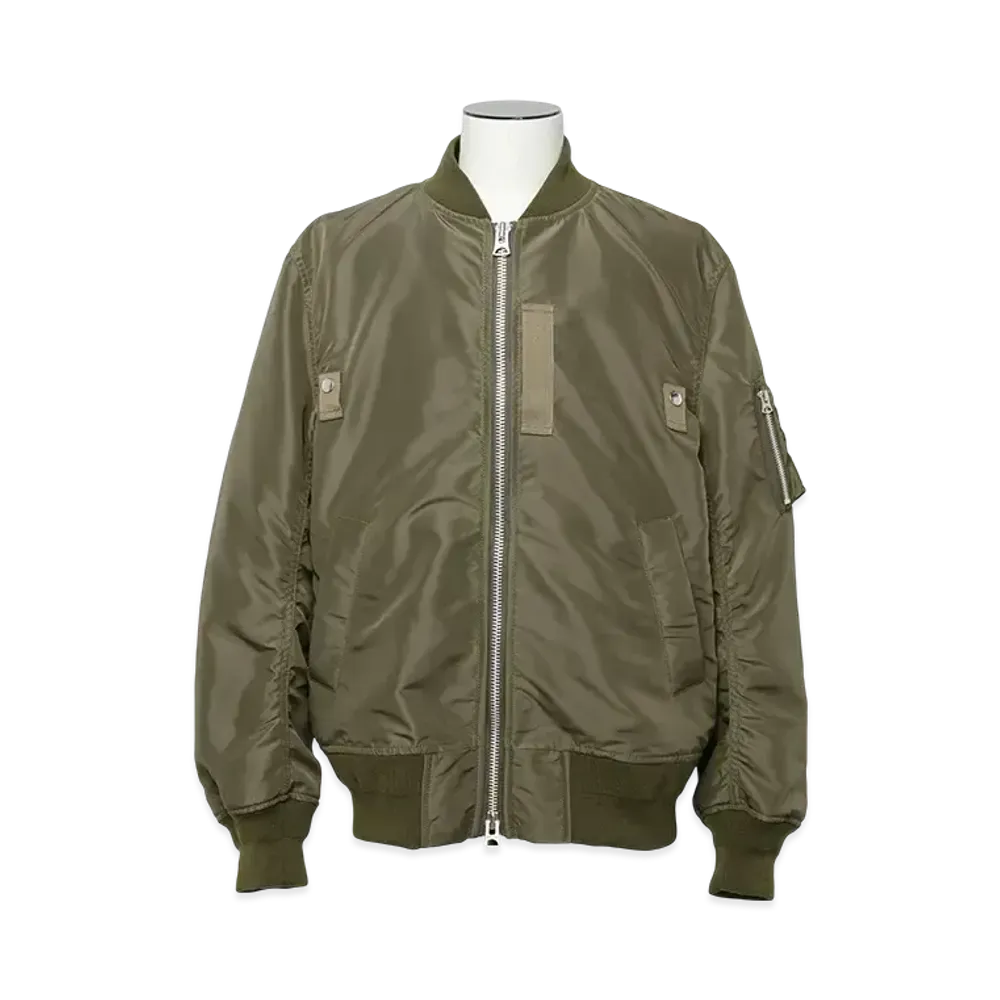 sacai Nylon Twill Blouson "Olive"