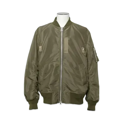 sacai Nylon Twill Blouson "Olive"