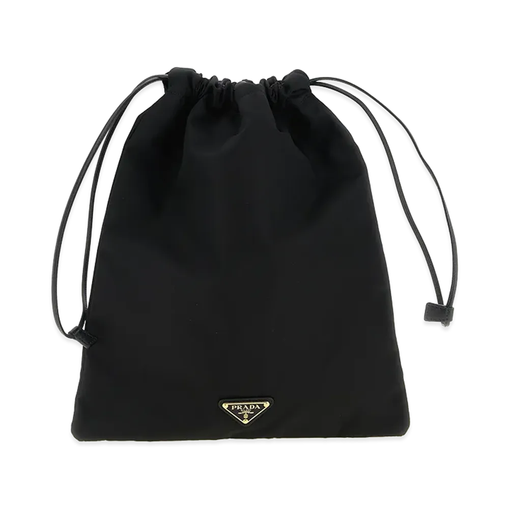 PRADA Women's Pouch Wish In Re-Nylon "Black"