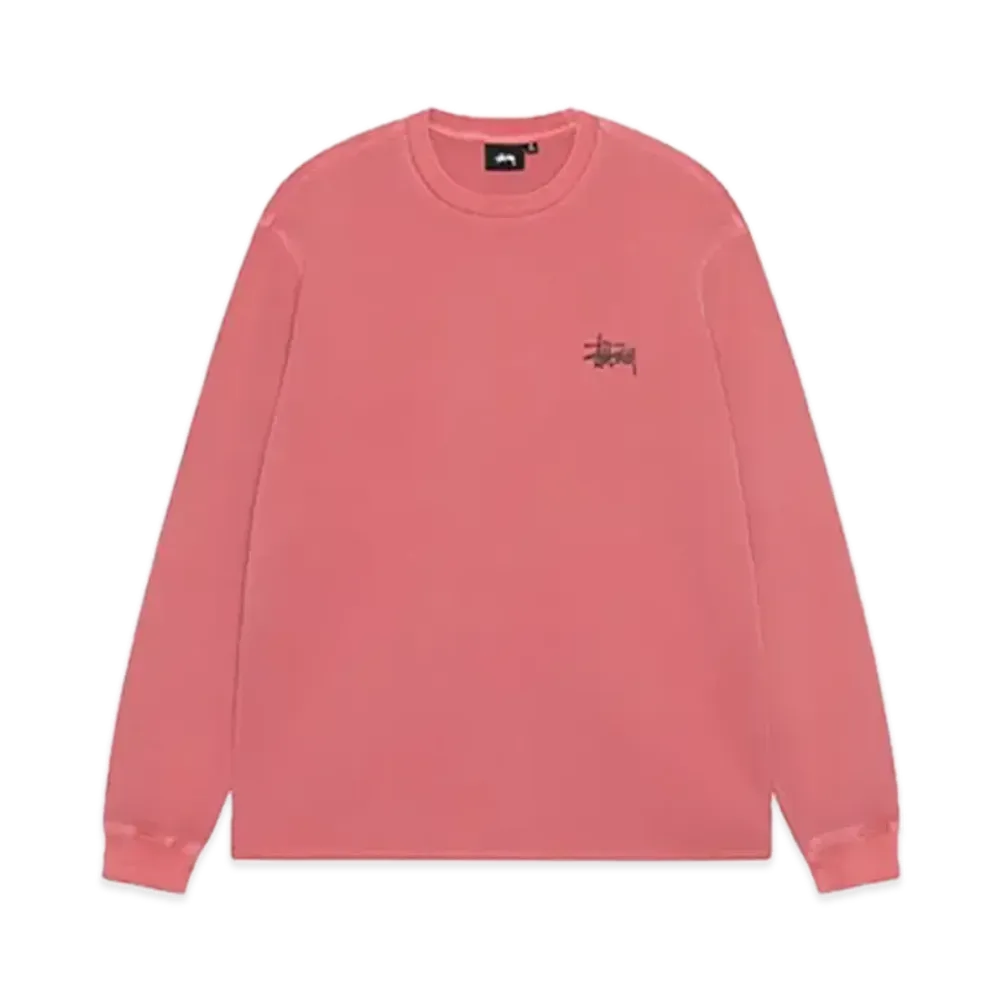 Stussy Basic Stock LS Thermal "Berry"