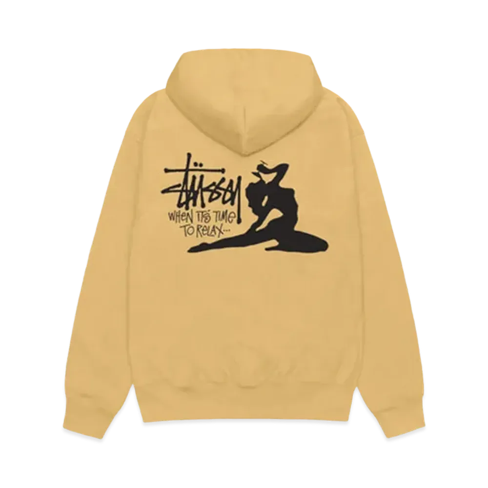 Stussy Relax Hoodie "Curry"
