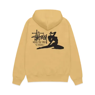 Stussy Relax Hoodie "Curry"