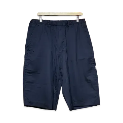 BROCHURE Wool Easy Shorts "Navy"