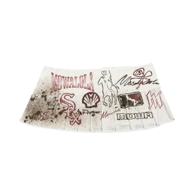 Travis Scott Cactus Jack x Mowalola Dirt BGC Skirt "White"