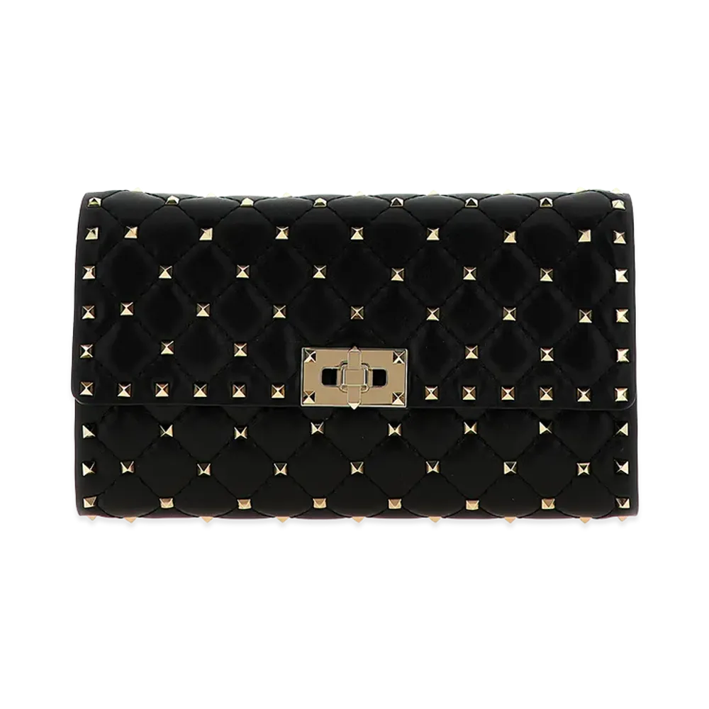Valentino Garavani Women's 'rockstud Spike' Shoulder Bag "Black"