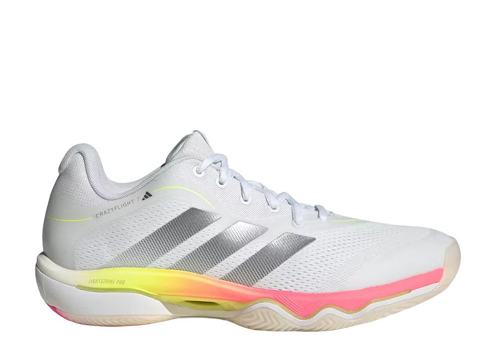 adidas Crazyflight 7 "Cloud White/Iron Metallic"