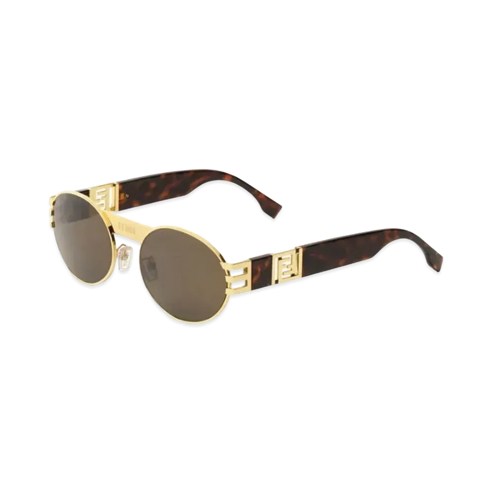 FENDI x Versace Fendace Havana Acetate Sunglasses "Brown"