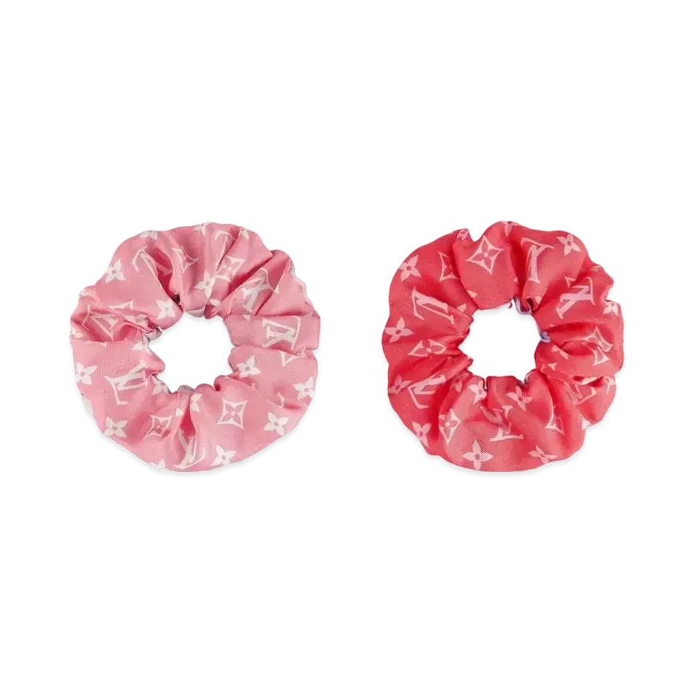 Louis Vuitton Minimalle Set Of Scrunchies