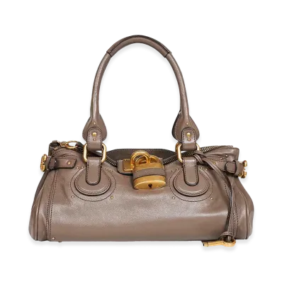Chloe Women's Paddington Bag "Gray"