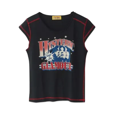 HYSTERIC GLAMOUR HG League T-Shirt "Black"