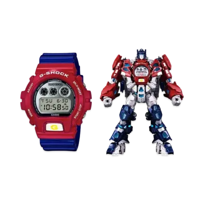 Casio G-Shock x Transformers Limited Edition DW-6900TF-SET "Red/Blue"