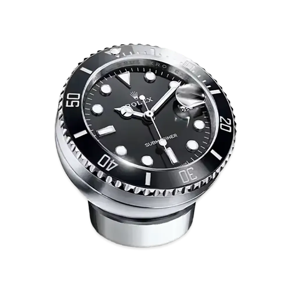 ROLEX Submariner Desk Clock "Black"