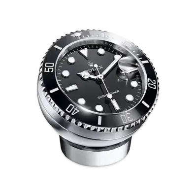 ROLEX Submariner Desk Clock "Black"