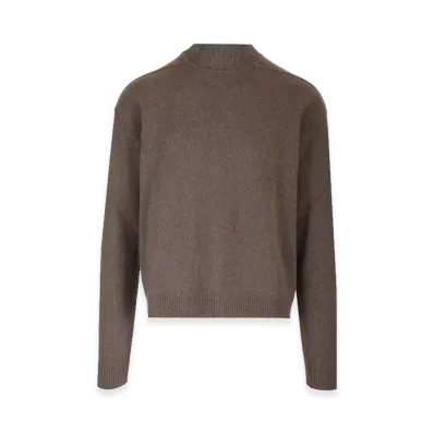 Rick Owens Turtleneck Sweater "Beige"
