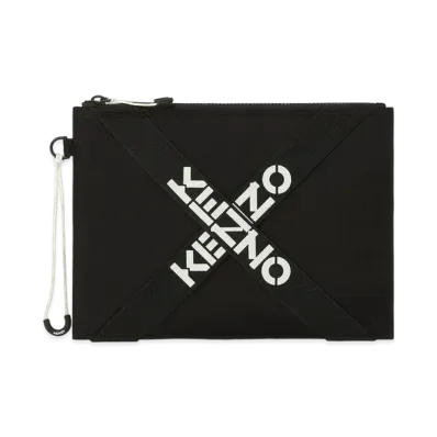 KENZO Large Pochette KENZO Sport "Black"