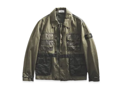BEAMS x Stone Island Jacket "Olive"