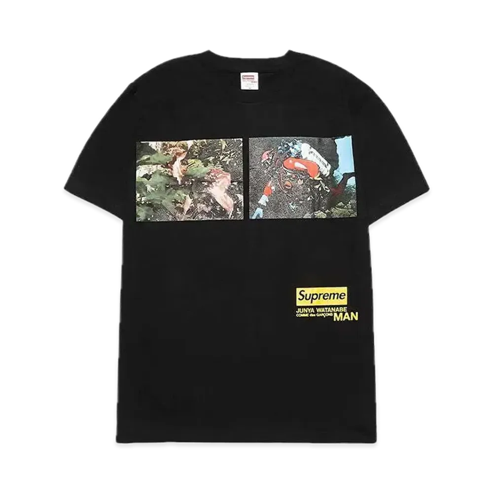 Supreme x JUNYA WATANABE COMME des GARCONS MAN Nature Tee "Black"