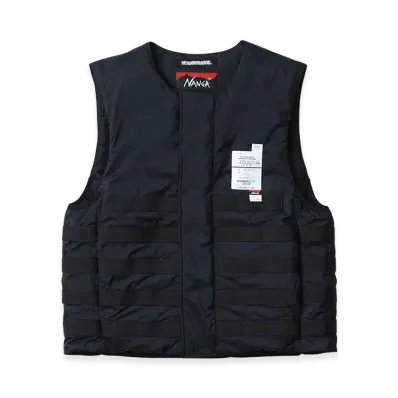 NEIGHBORHOOD x NANGA Tactical Down Vest "Black"