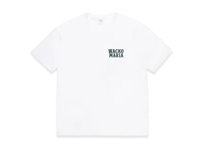 WACKO MARIA Washed Heavy Weight T-Shirt "White"