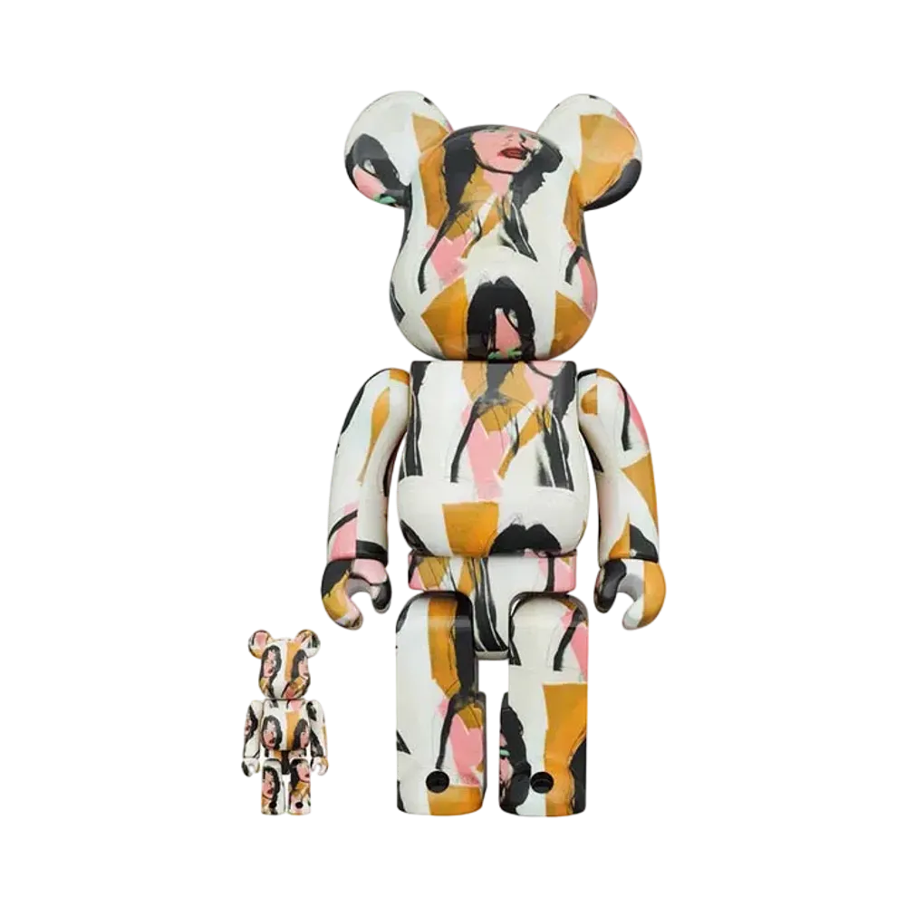 Bearbrick Andy Warhol "Mick Jagger" 100% & 400%