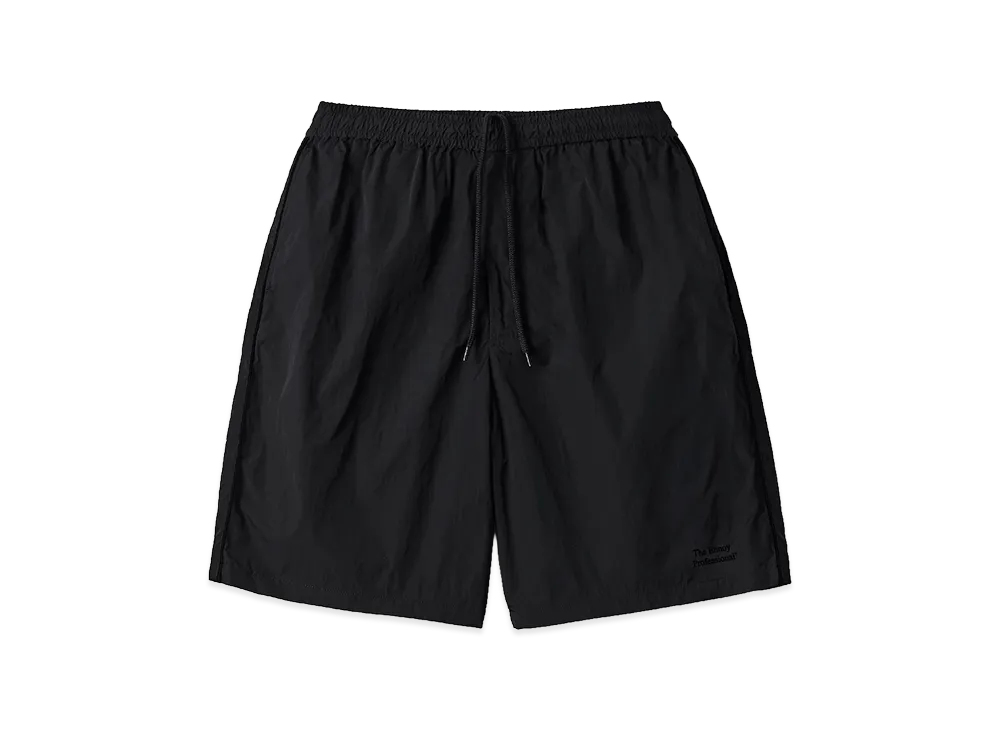 ENNOY Stylistshibutsu Piping Nylon Shorts "Black/Black"
