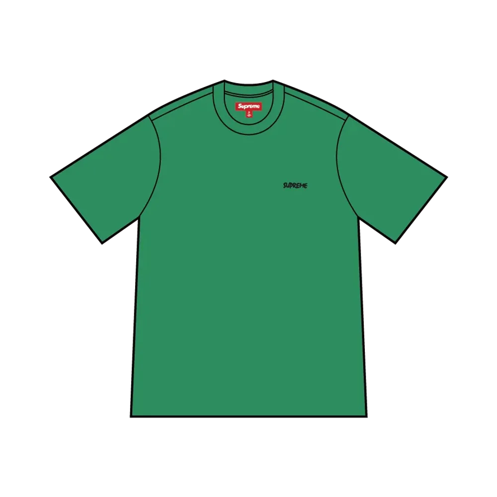 Supreme Washed S/S Top (25FW) "Green"