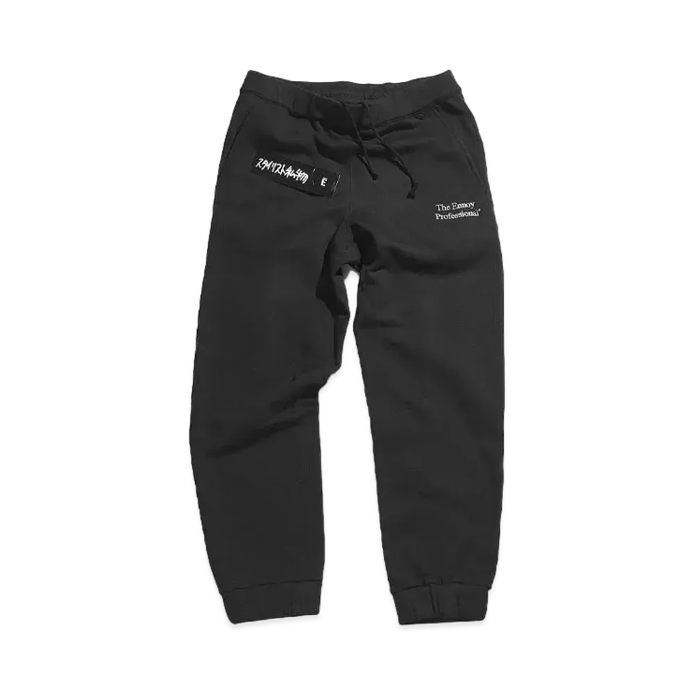 ENNOY x Stylistshibutsu x is-ness Sweat Pant "Black"