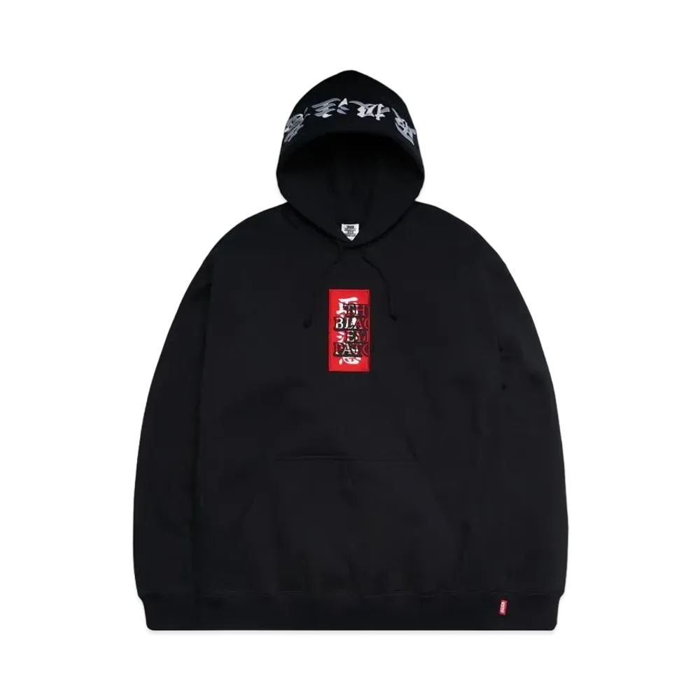 BlackEyePatch HANDLE WITH CARE LABEL HOODIE "Black"