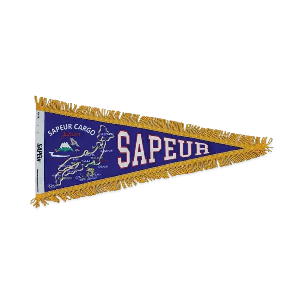 SAPEur SOUVENIR PENNANT "Blue"