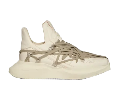 Rick Owens Megalace Geth Runner "Milk/Pearl/Milk"