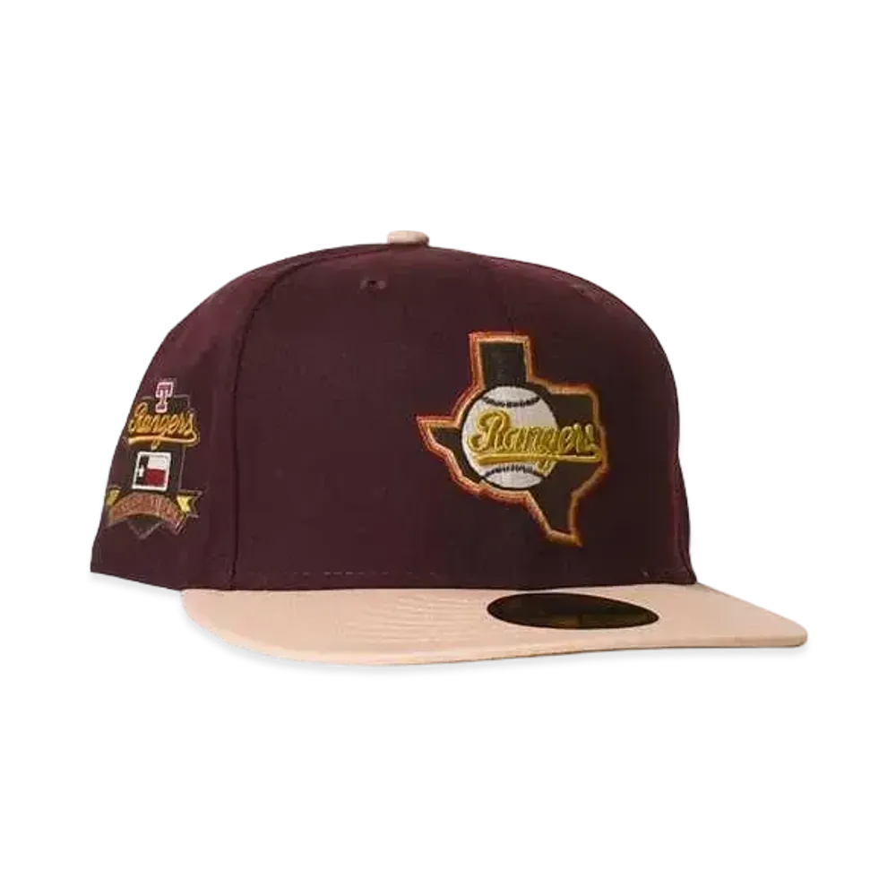 NEW ERA Texas Rangers RANGERS BASEBALL CLUB "MAROON×PINK"