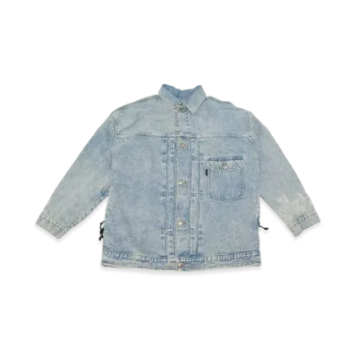 ALOUND Side Zip Denim Jacket "Indigo"