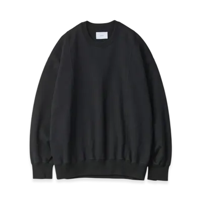 ssstein Untwisted Yarn Fade Sweat LS "Black"