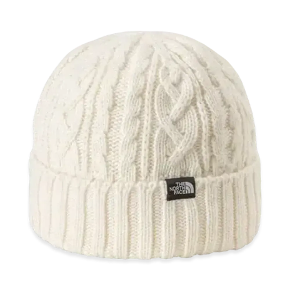 The North Face Cable Beanie "Off White"