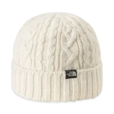 The North Face Cable Beanie "Off White"