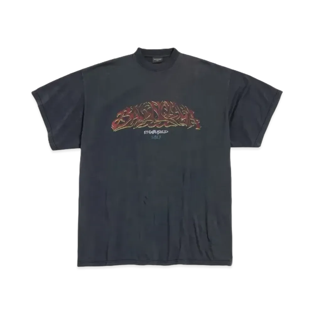 BALENCIAGA Offshore T-shirt Oversized "Black"