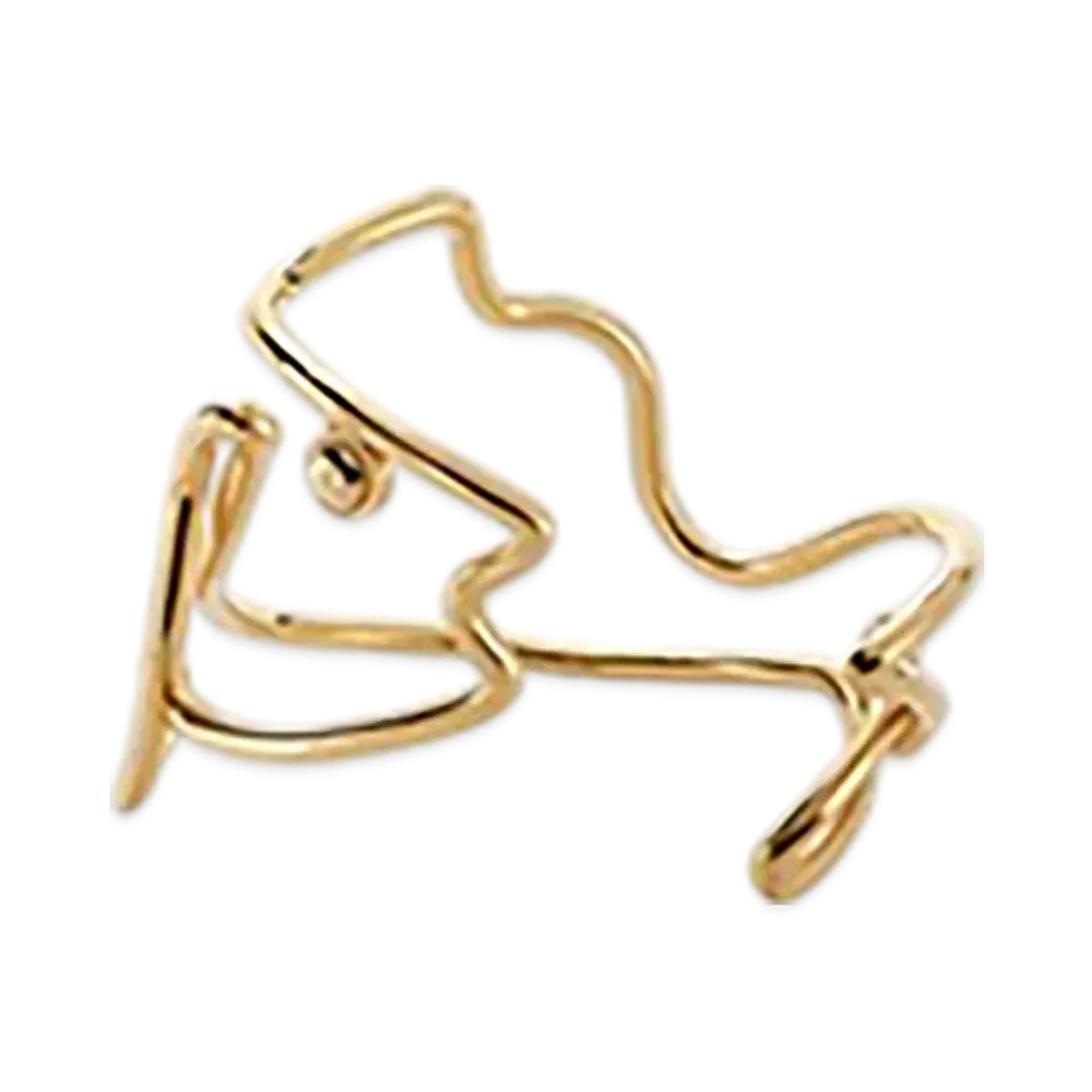 Bottega Veneta Fish Bracelet "Yellow Gold"