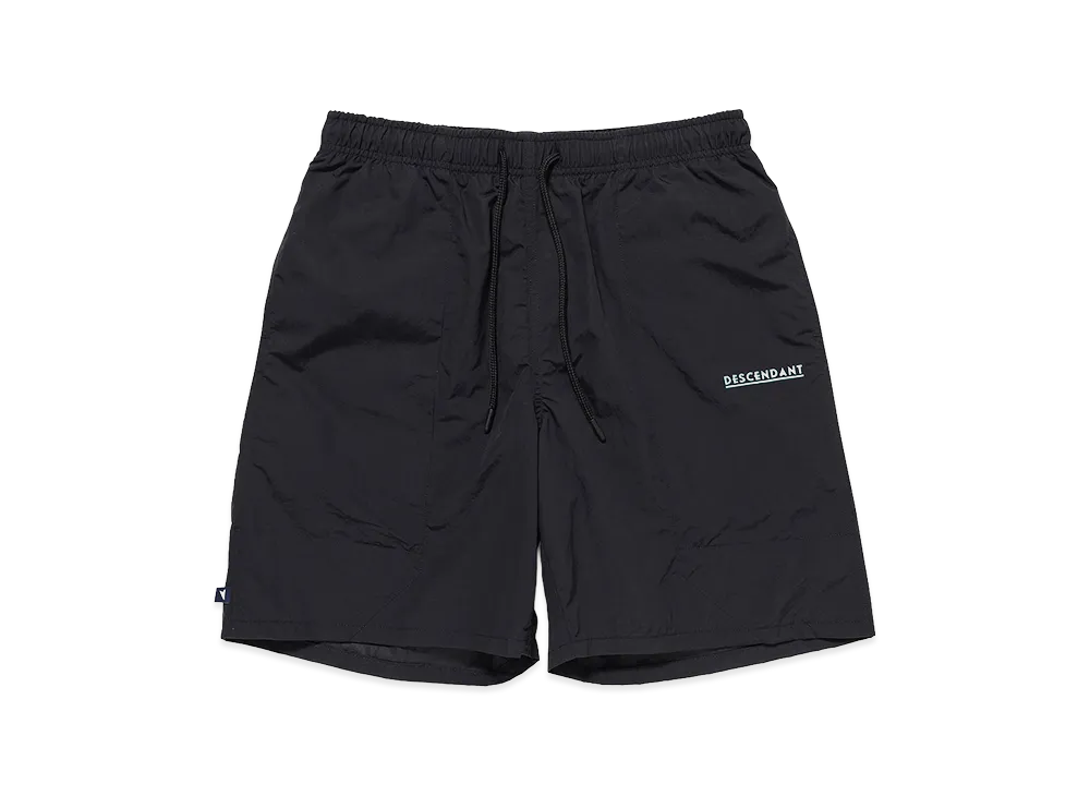 DESCENDANT DBS Nylon Beach Shorts "Black"