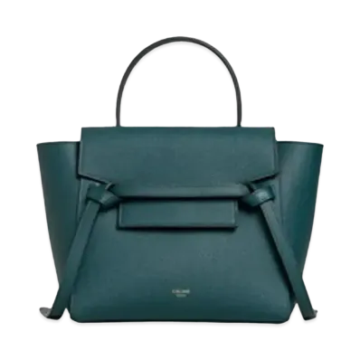 CELINE Nano Belt Bag in Grained Calfskin "Amazone"