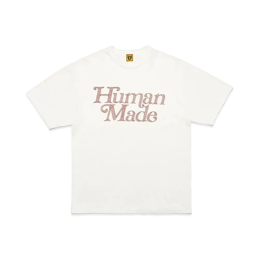 HUMAN MADE Crystal Jewelry T-Shirt #1 "White"